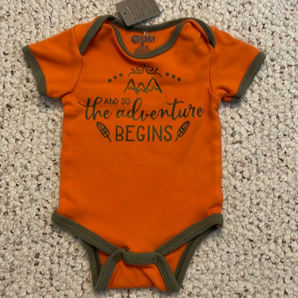 Hand designed onesie